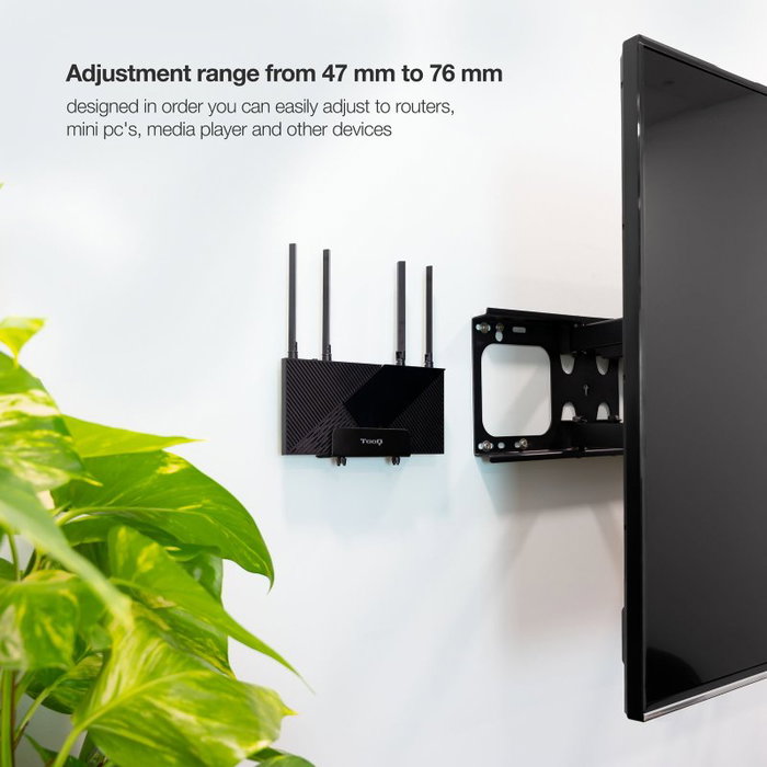 Tooq Soporte Universal de Pared TQMPM4776 Negro